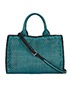 Madras Woven Tote Bag, other view